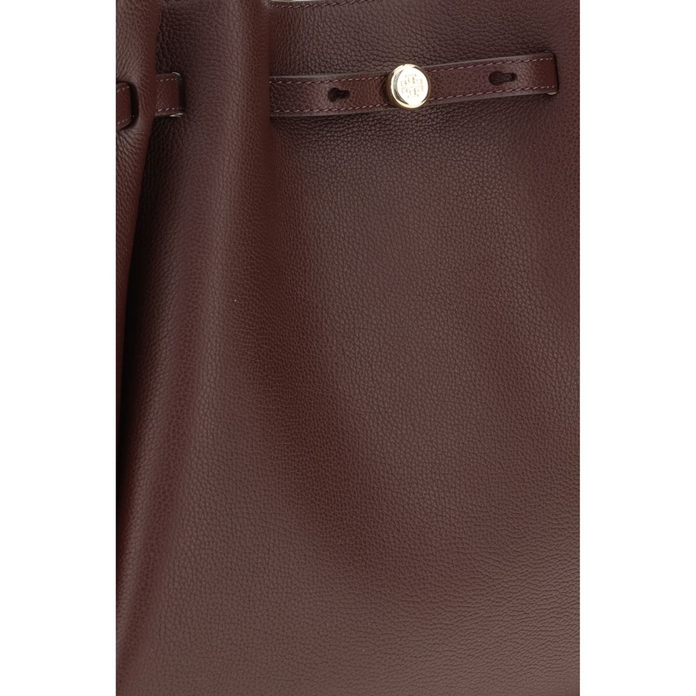 Tory Burch Burgundy Leather Handbag