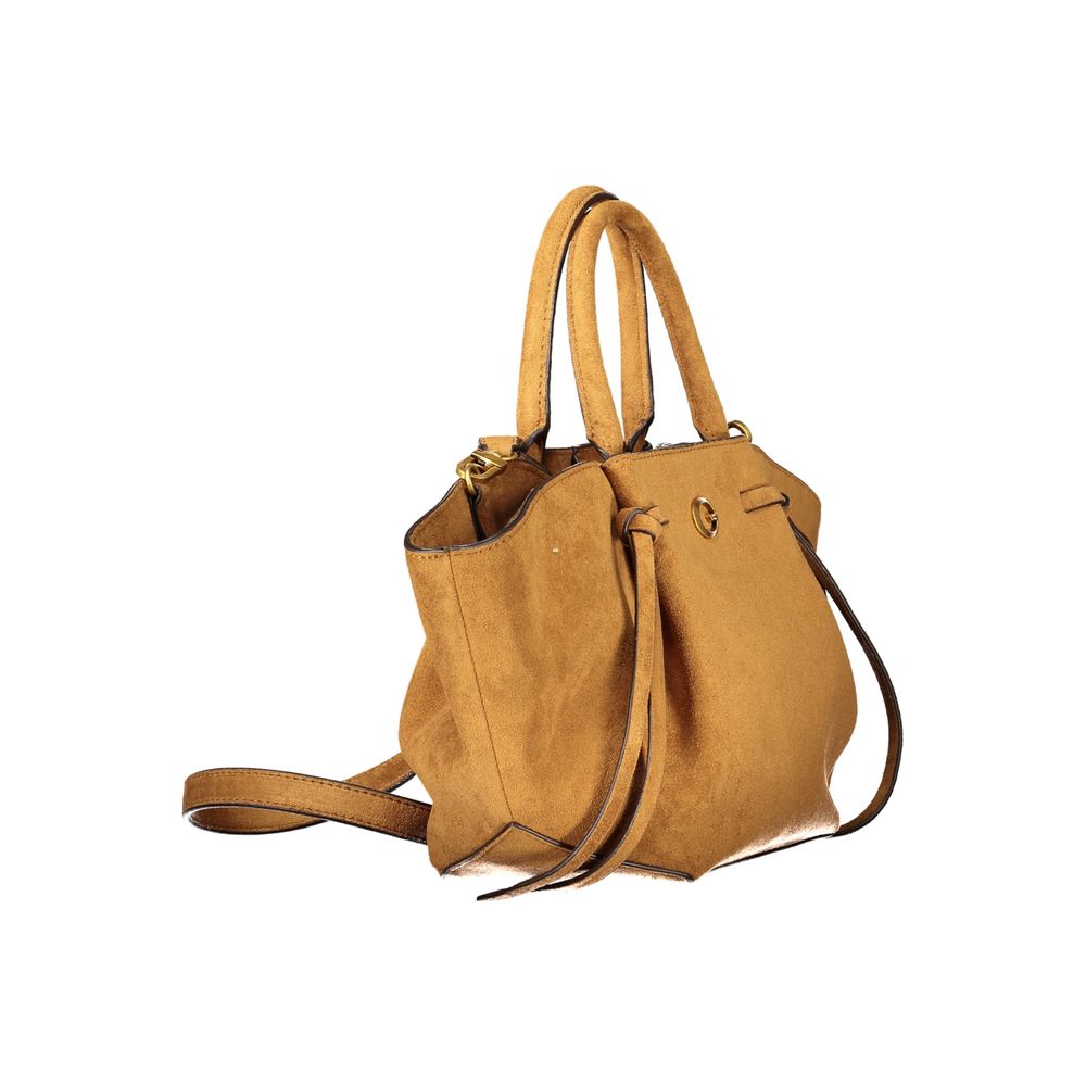 Guess Jeans Brown Women's Bag with Adjustable Shoulder Strap