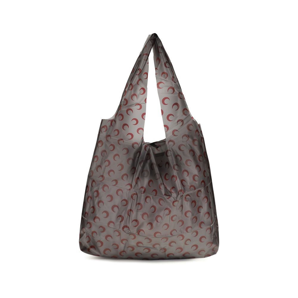 Marine Serre Black Shoulder Bag