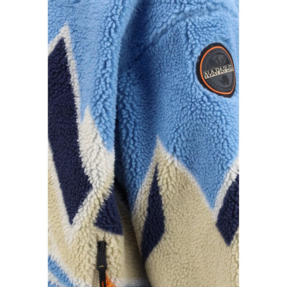 Napapijri Blue Recycled Shell Jacket