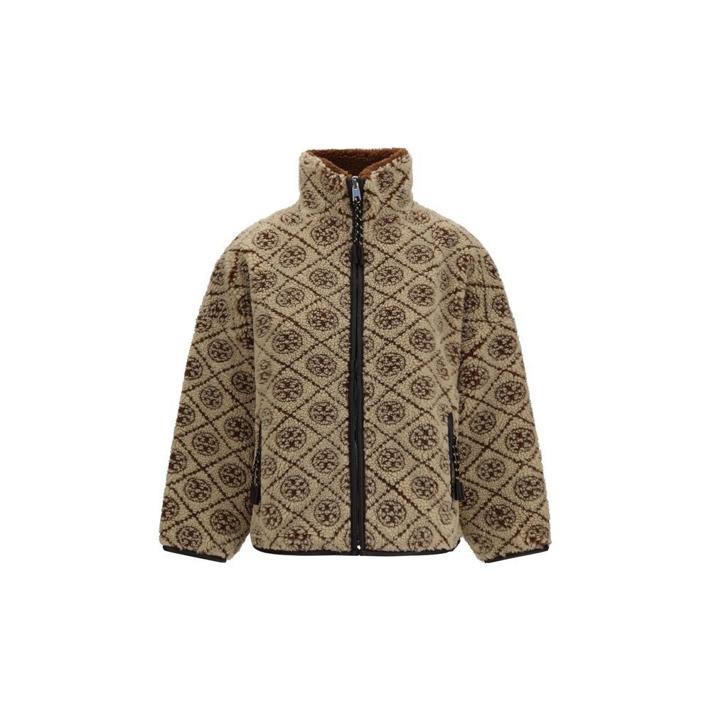 Tory Burch Beige Recycled Shell Jacket