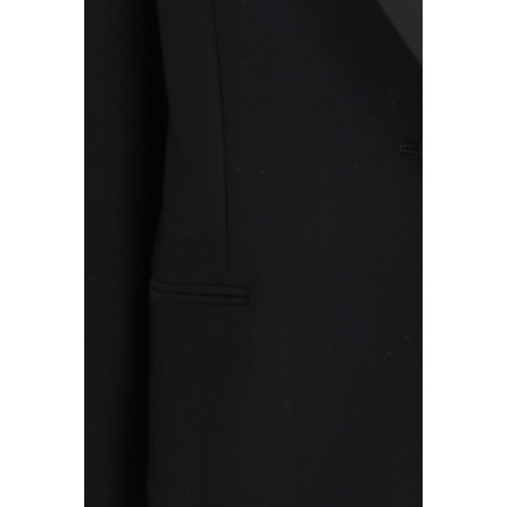 The Row Black Wool Blazer