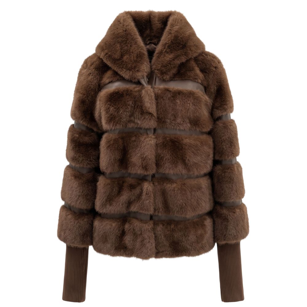 Baldinini Trend Brown Women Jacket
