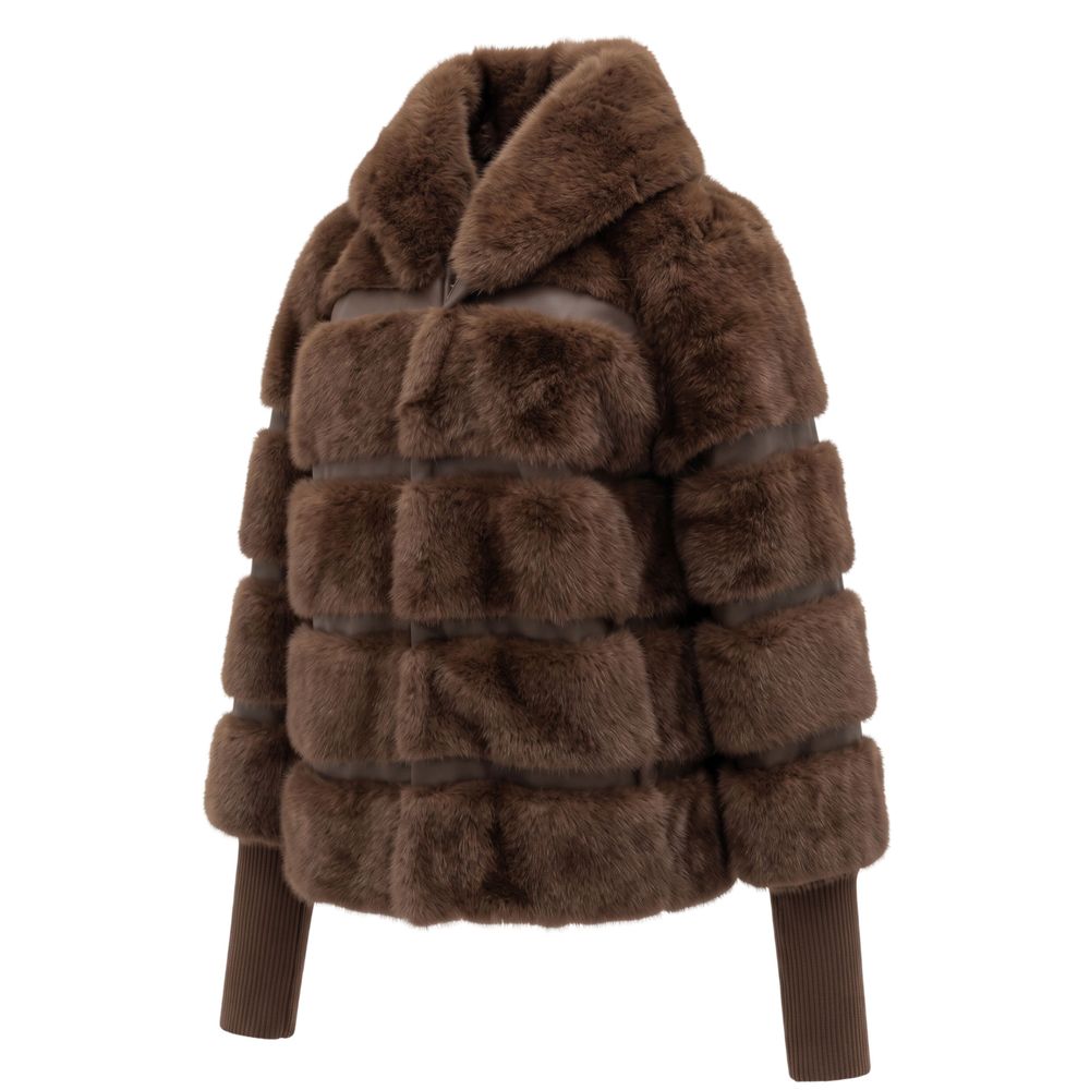 Baldinini Trend Brown Women Jacket