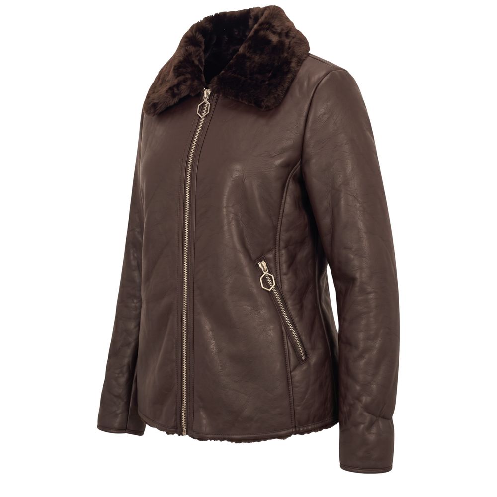 Baldinini Trend Brown Women Jacket