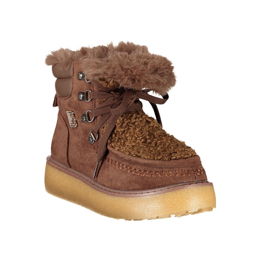 Laura Biagiotti Brown Womens Boot