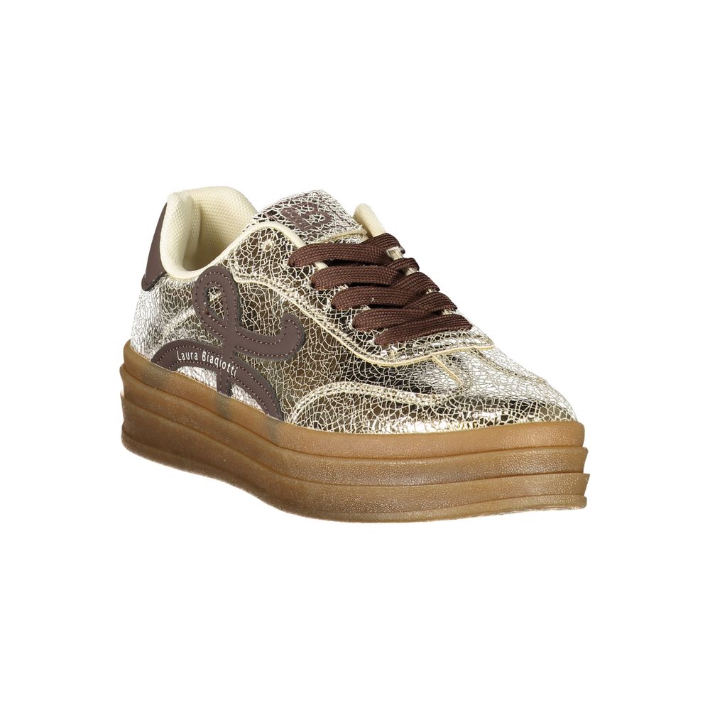 Laura Biagiotti Gold Women's Sneaker