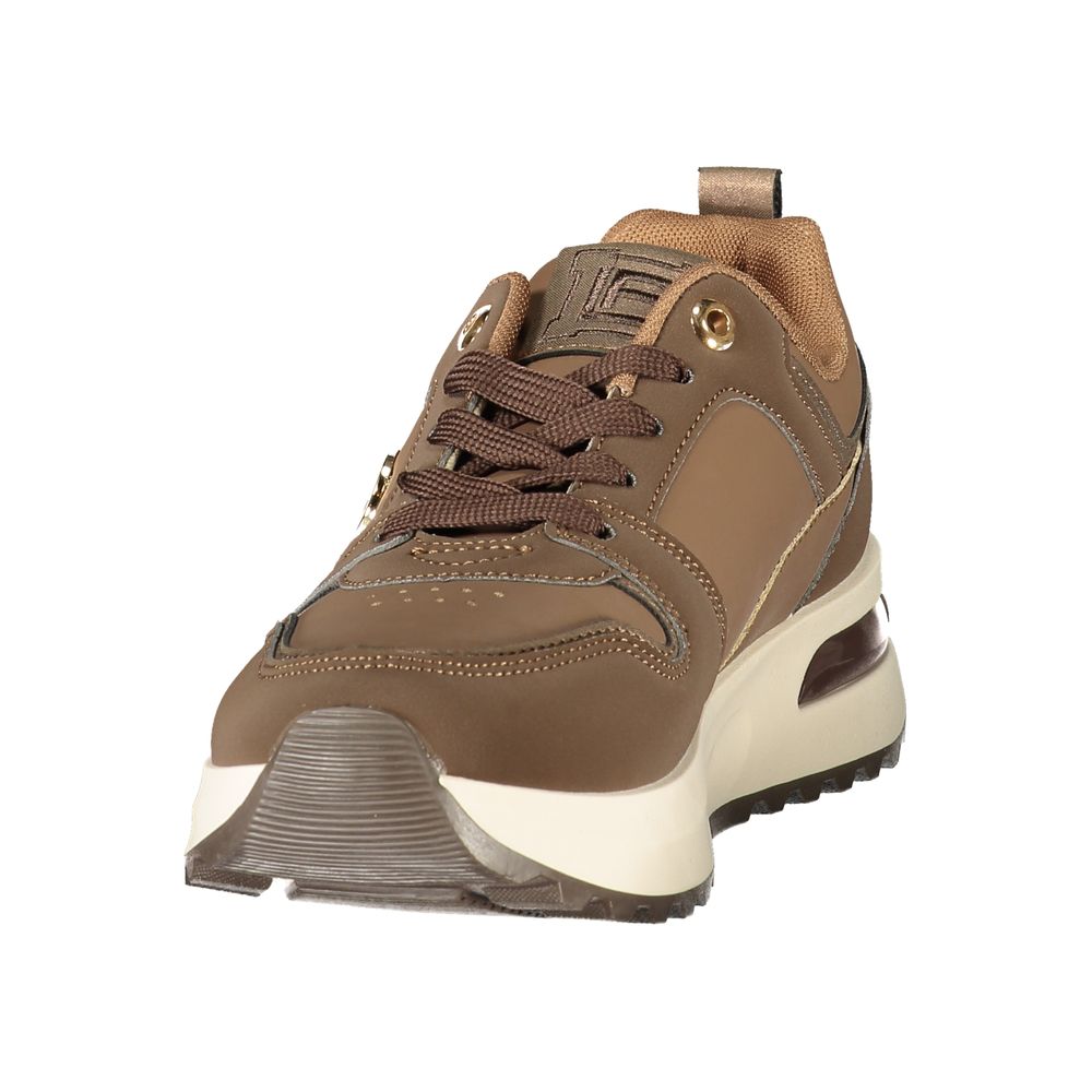 Laura Biagiotti Brown Womens Sneaker