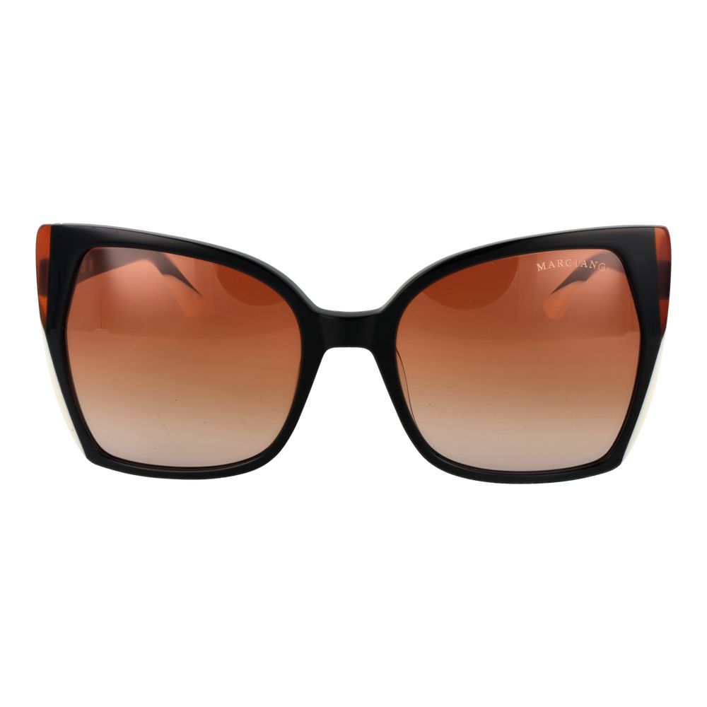 Marciano by Guess Black Acetate Sunglasses