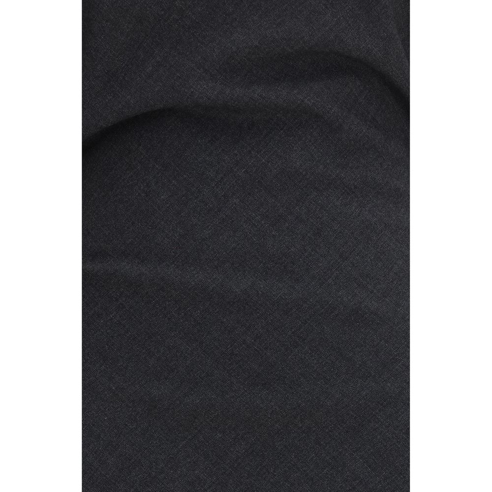 Calvin Klein Gray Wool Cocktail Dress
