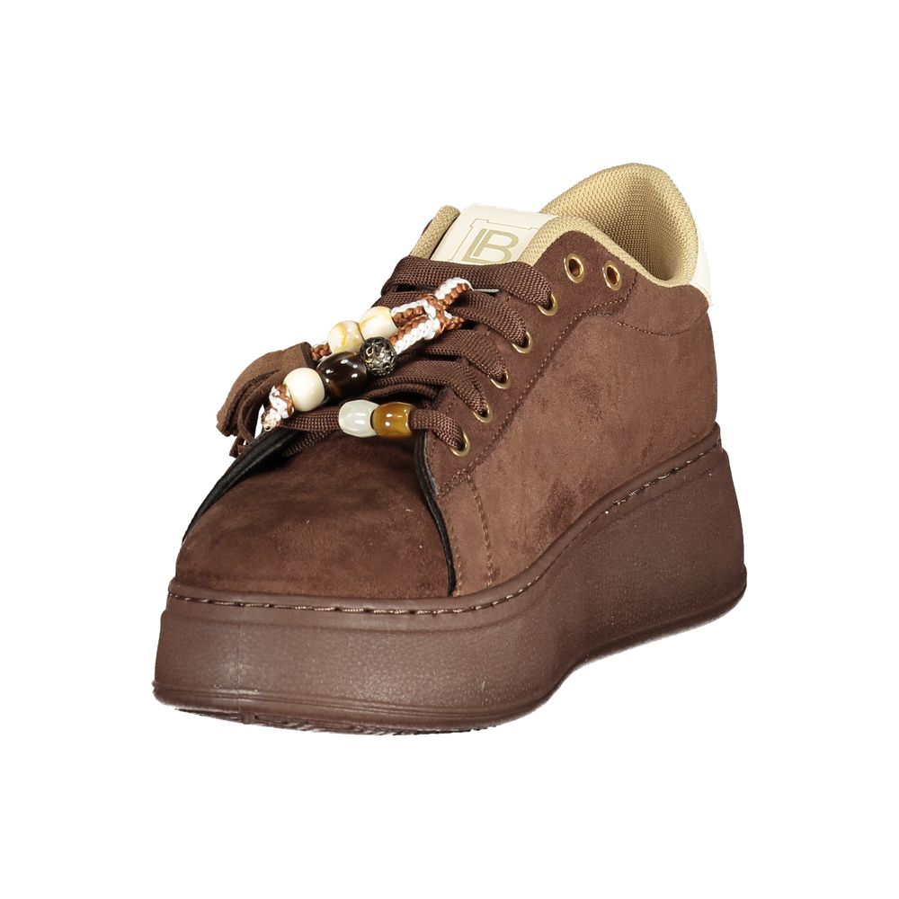 Laura Biagiotti Brown Women's Sneaker