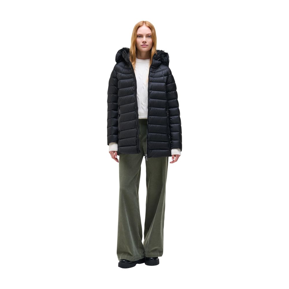 Colmar Originals Black Polyamide Full-Length Jacket