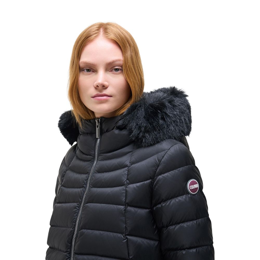 Colmar Originals Black Polyamide Full-Length Jacket
