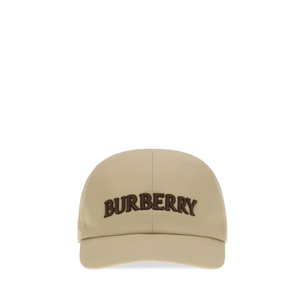 Burberry Beige Cotton Cap (Baseball Hat)