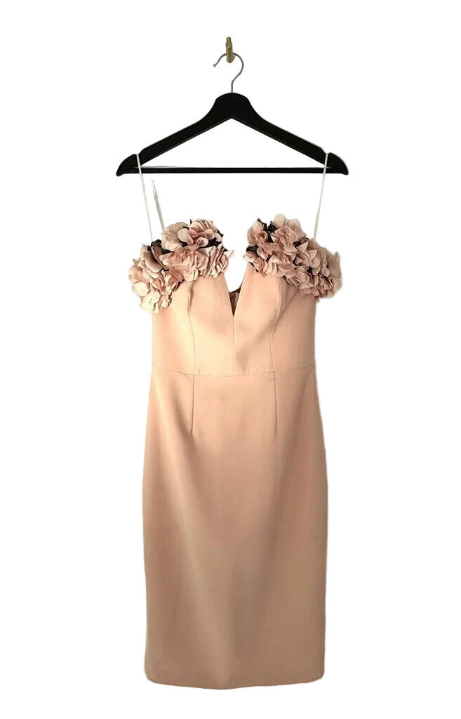 Nadine Merabi Pink Floral Dress
