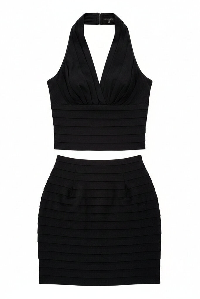 Tadashi Collection Black Dress