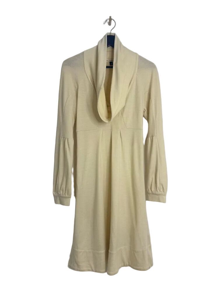 Diane von Furstenberg Cream Sweater Dress