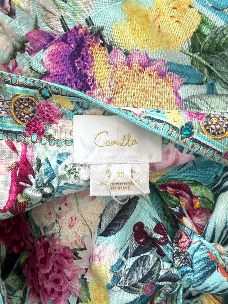 Camilla Gardens Of Queluz Floral Maxi Dress