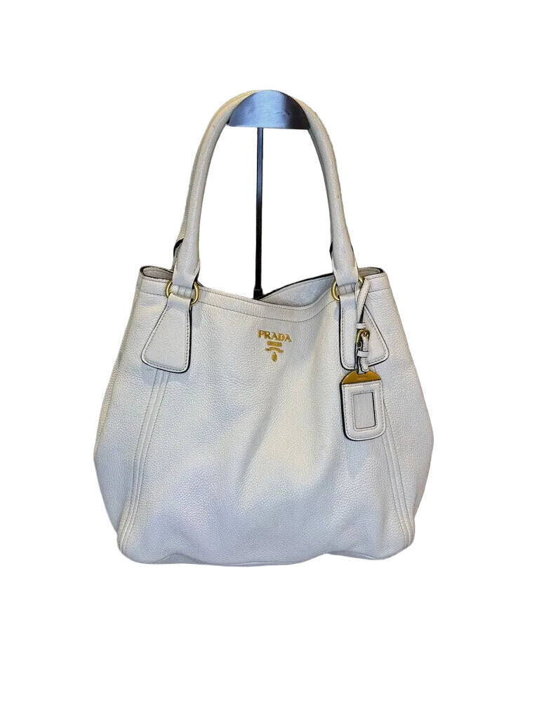 Prada Leather Tote Bag