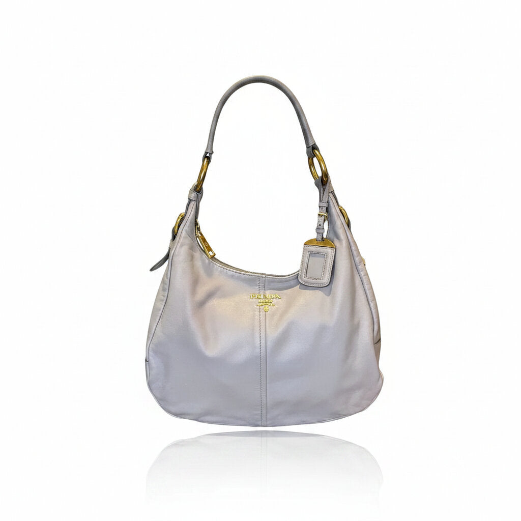 Prada Beige Leather Handbag