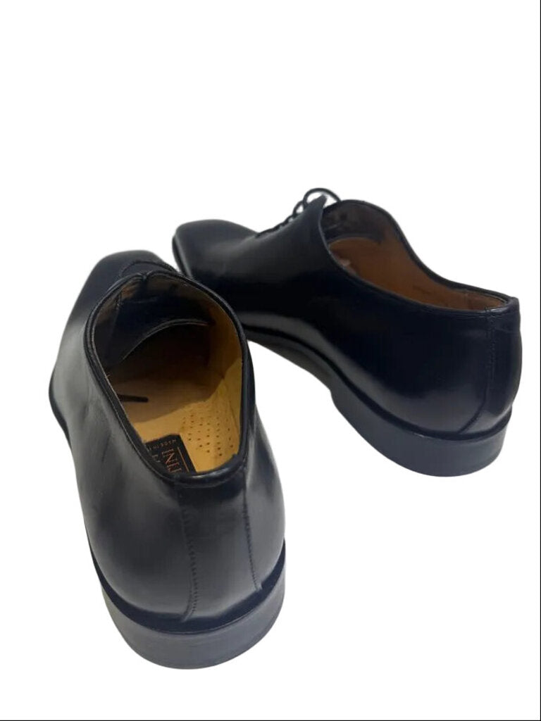 Mercanti Florenti Elegant Black Dress Shoes