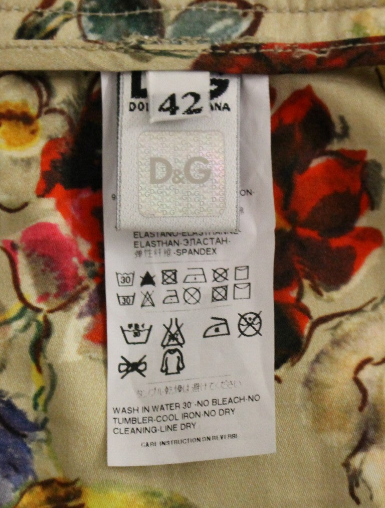 Dolce & Gabbana Beige Cotton Chinos Pants - PreLoved & Luxe