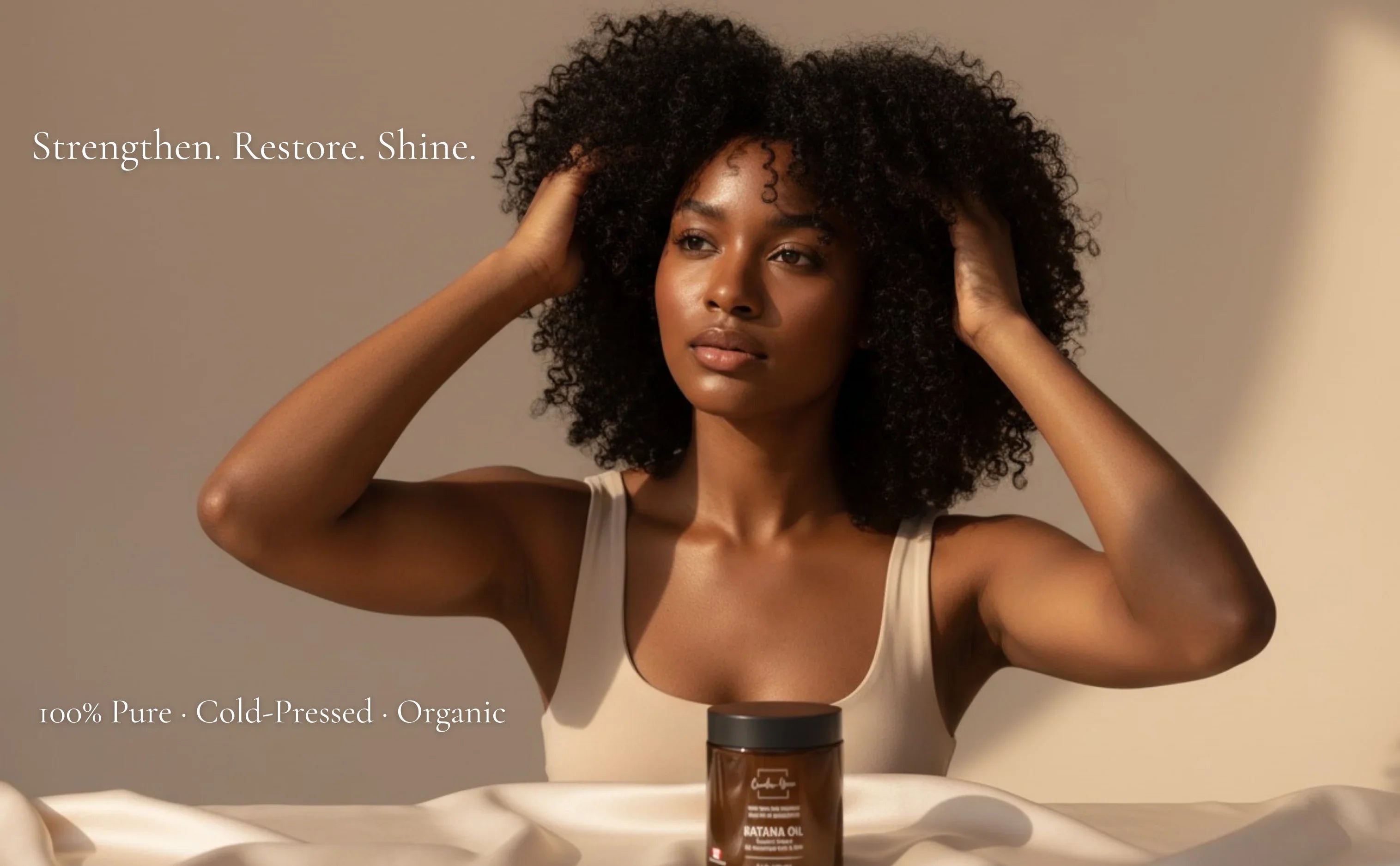 Premium 100% Raw & Organic Batana Oil - Deep Hair Repair & Strength For Dry, Damaged & Breakage-Prone Hair