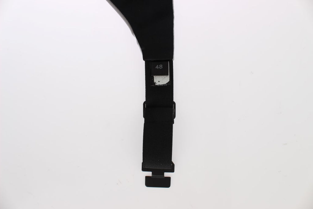 Dolce & Gabbana Gray Waist Belt Silk Cummerbund - PreLoved & Luxe