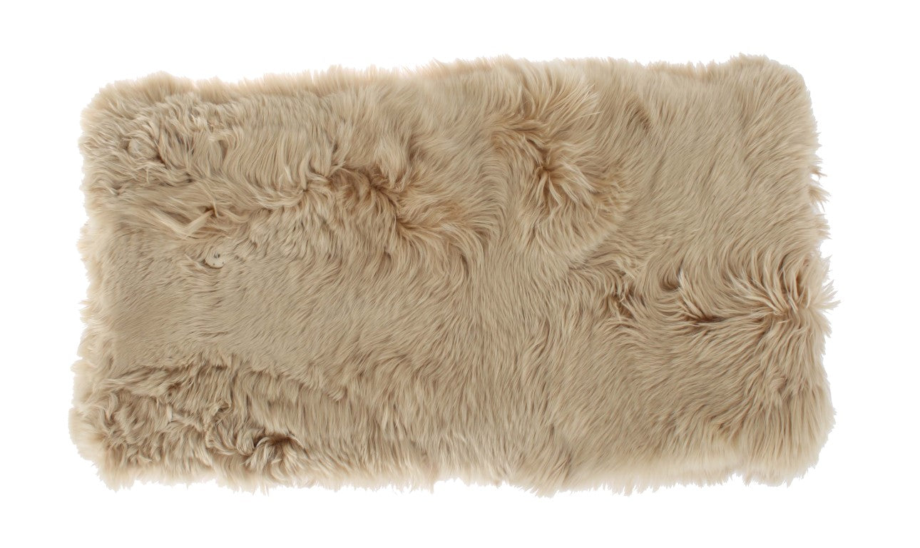 Dolce & Gabbana Beige Alpaca Collar Scarf - PreLoved & Luxe