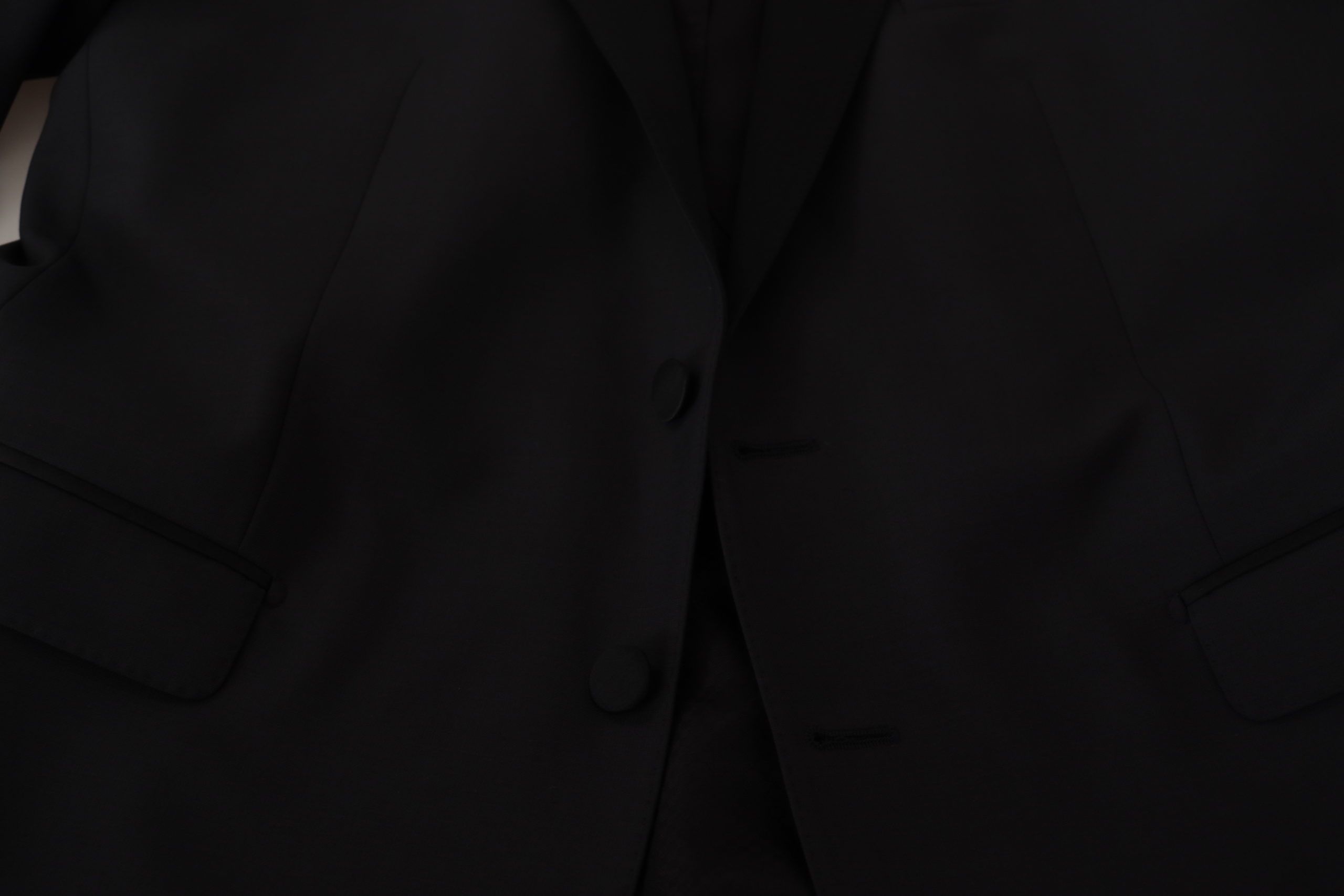 Dolce & Gabbana Dark Blue Single Breasted MARTINI Blazer