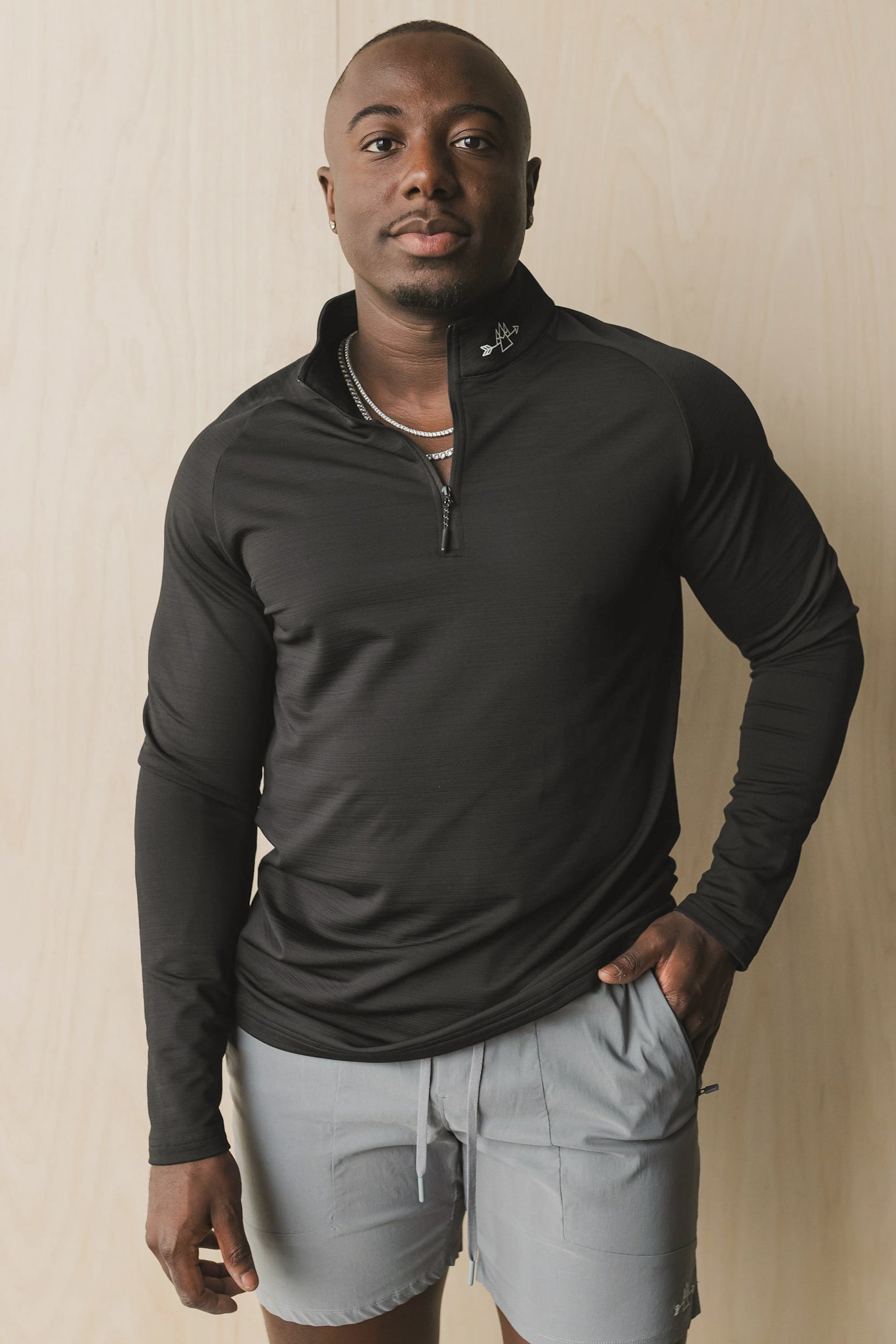 1/4 Zip Long Sleeve (M)