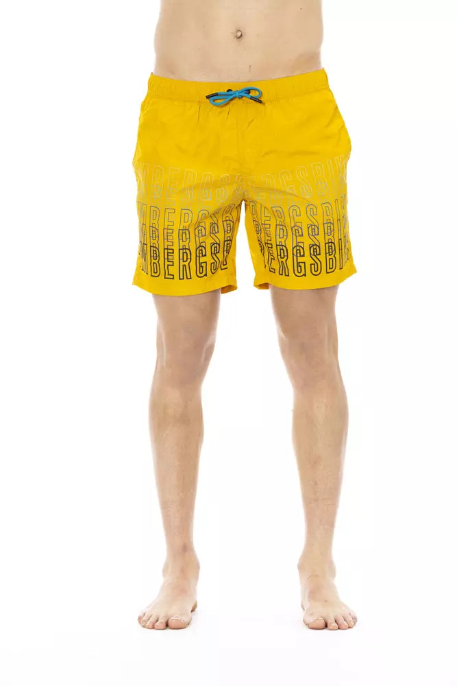 Bikkembergs Light Blue Men's Swimsuit