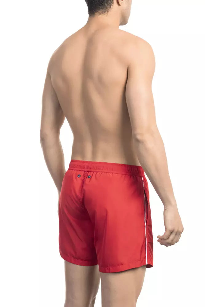 Bikkembergs Black Men Swimsuit