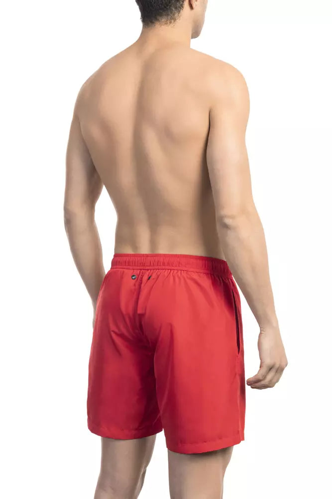 Bikkembergs Black Men Swimsuit