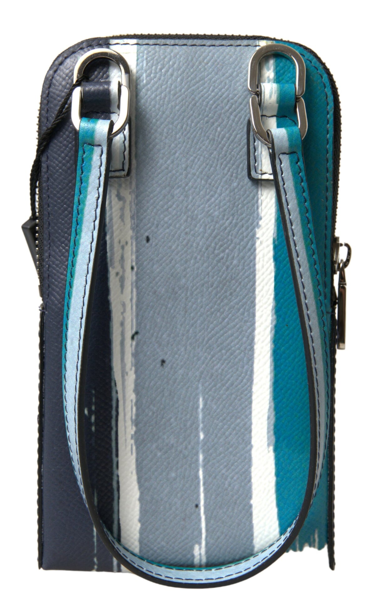 Dolce & Gabbana Blue Leather Purse Crossbody Sling Phone Bag Unisex, new with tags – image 3 of 6