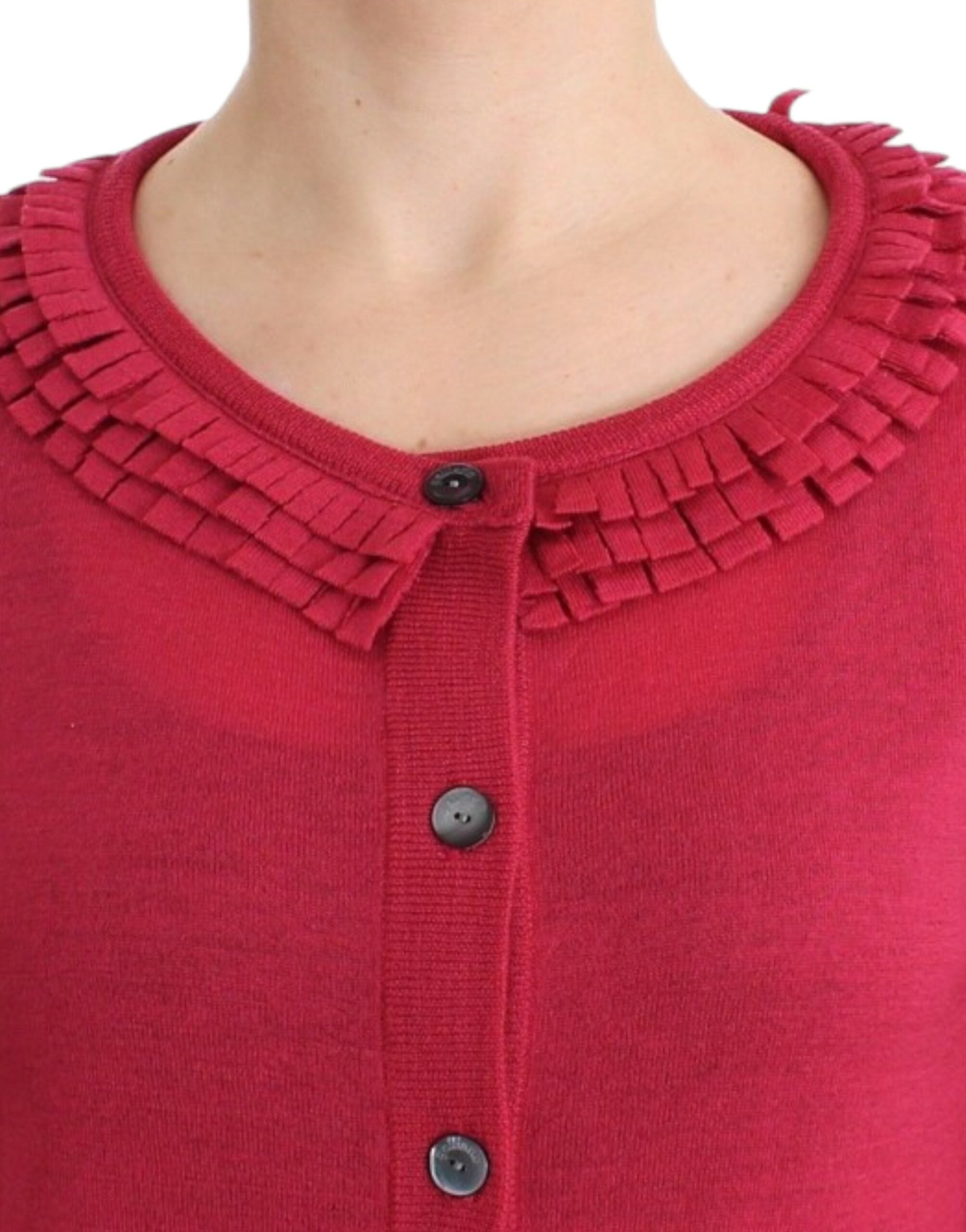 John Galliano Pink wool cardigan - PreLoved & Luxe