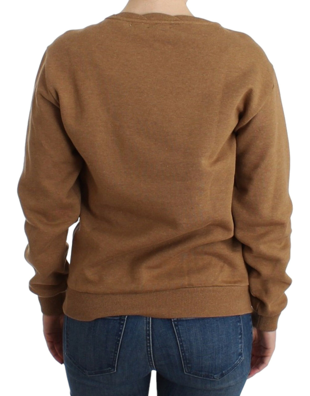 John Galliano Brown Crewneck Cotton Sweater - PreLoved & Luxe