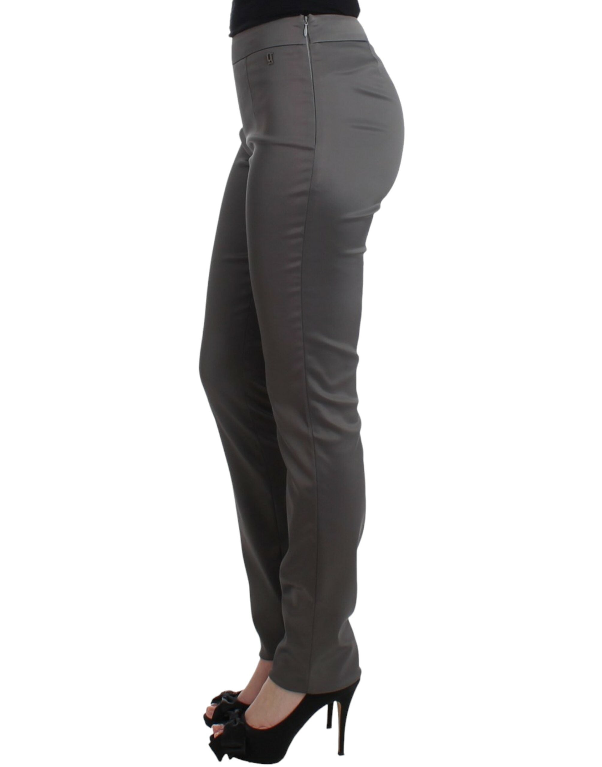John Galliano Gray slim fit pants - PreLoved & Luxe