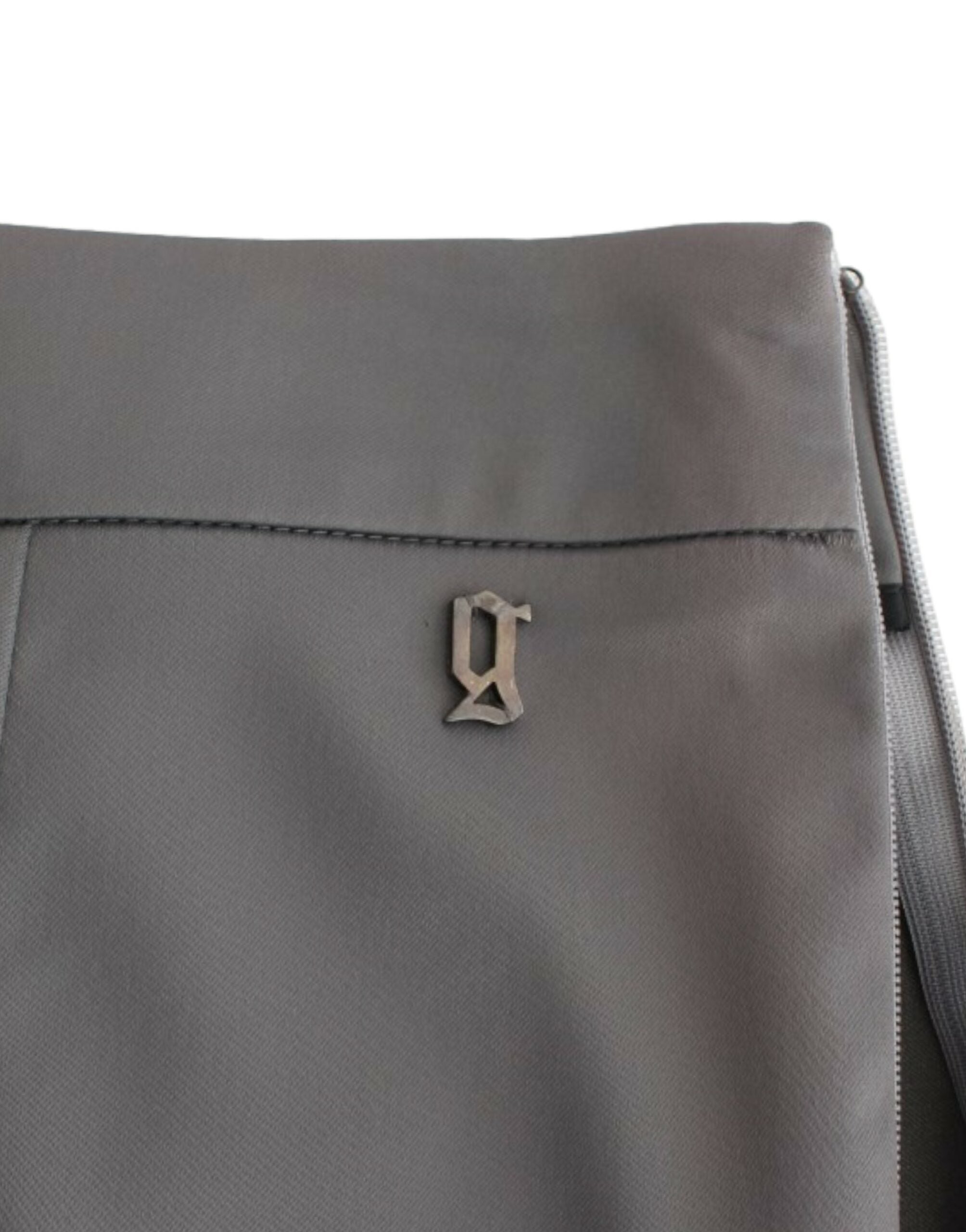 John Galliano Gray slim fit pants - PreLoved & Luxe