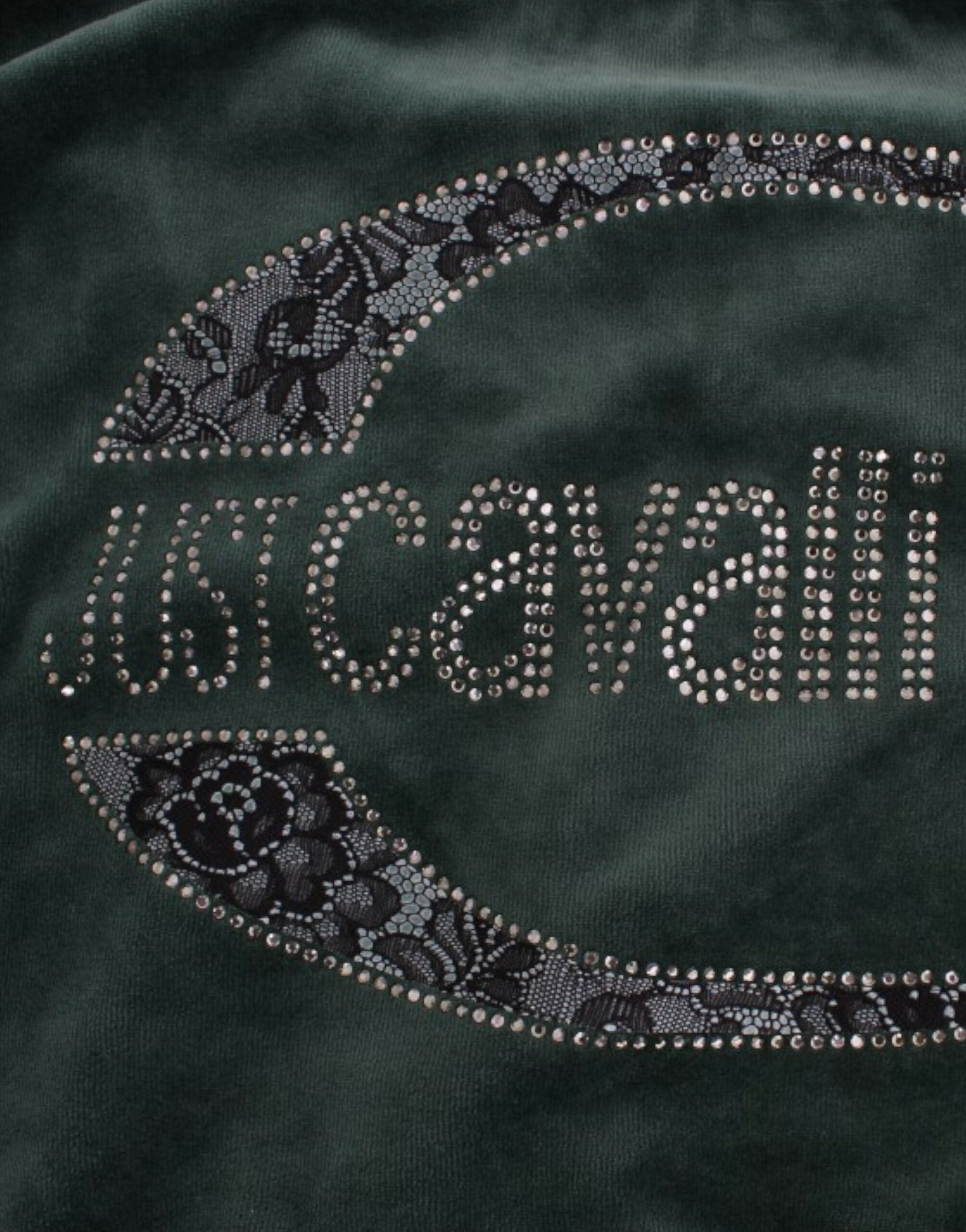 Cavalli Green velvet cotton sweater - PreLoved & Luxe