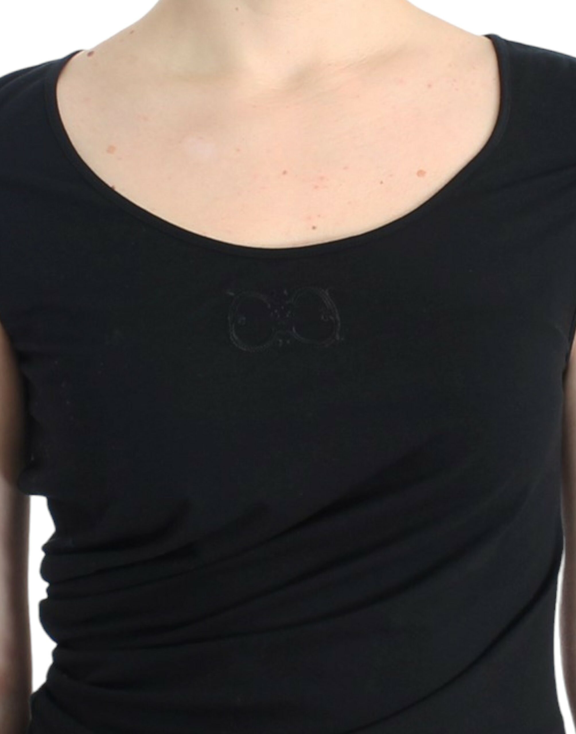 Cavalli Black Cotton Top - PreLoved & Luxe