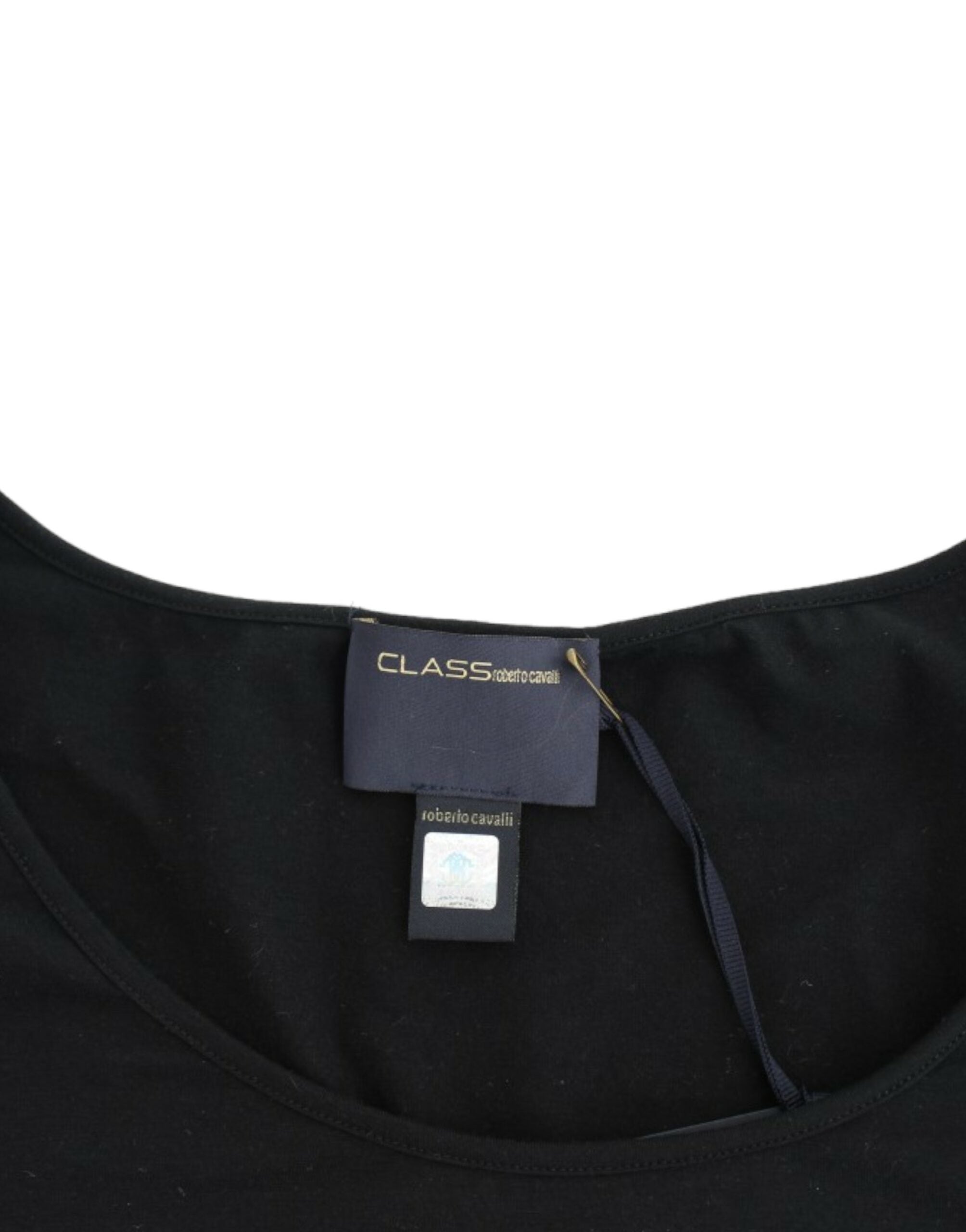 Cavalli Black Cotton Top - PreLoved & Luxe