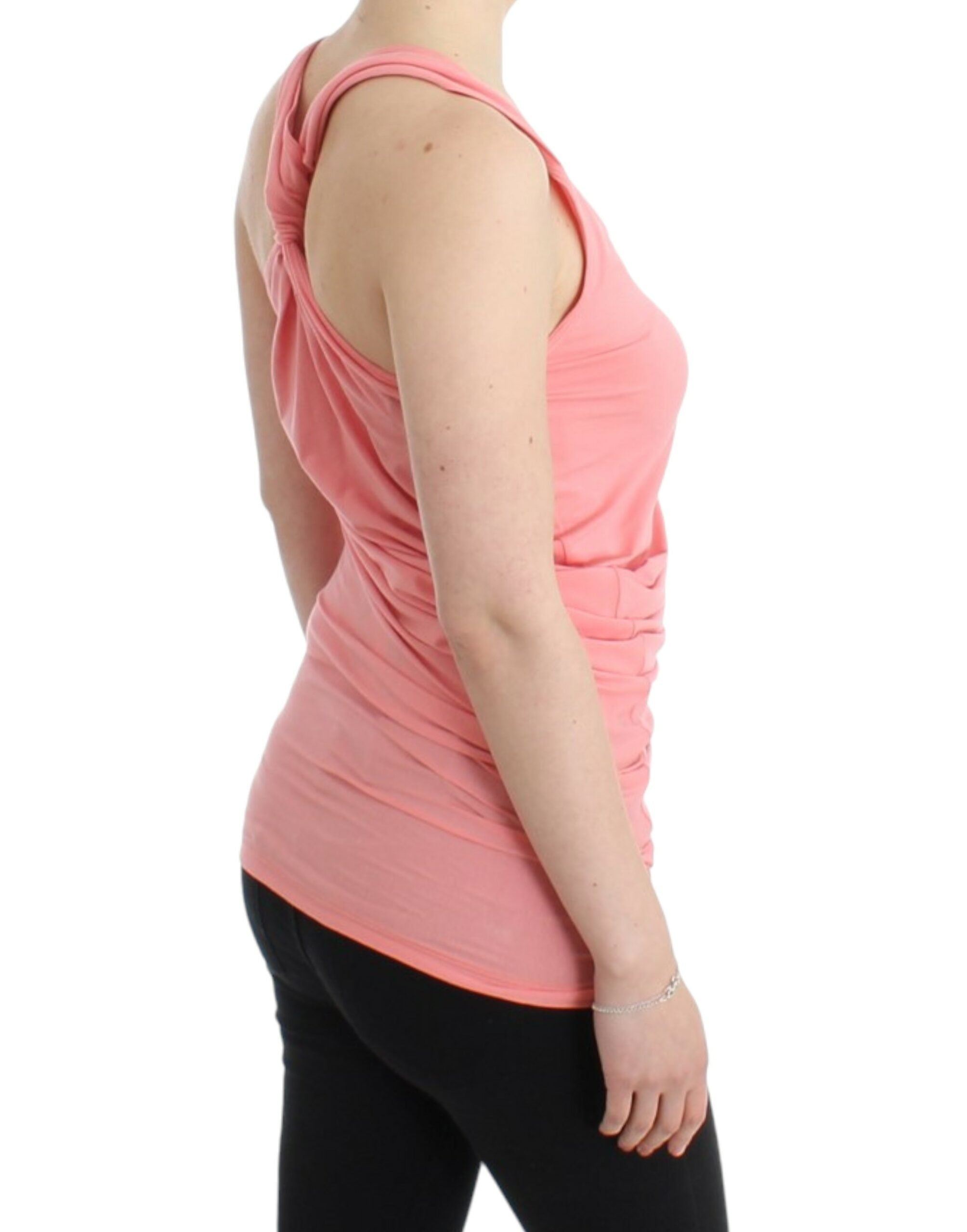 Cavalli Pink cotton tank top - PreLoved & Luxe