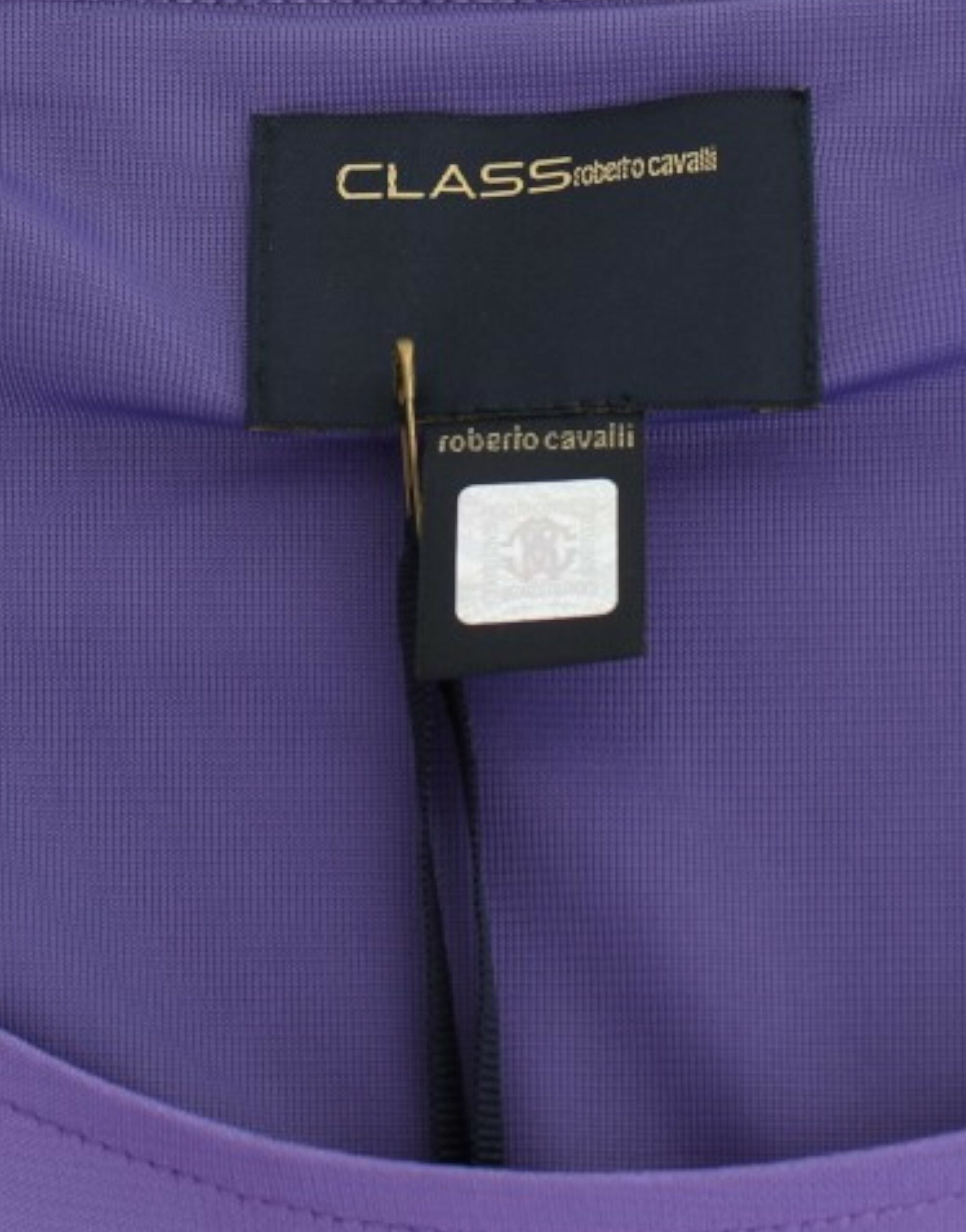 Cavalli Purple longsleeved dress - PreLoved & Luxe