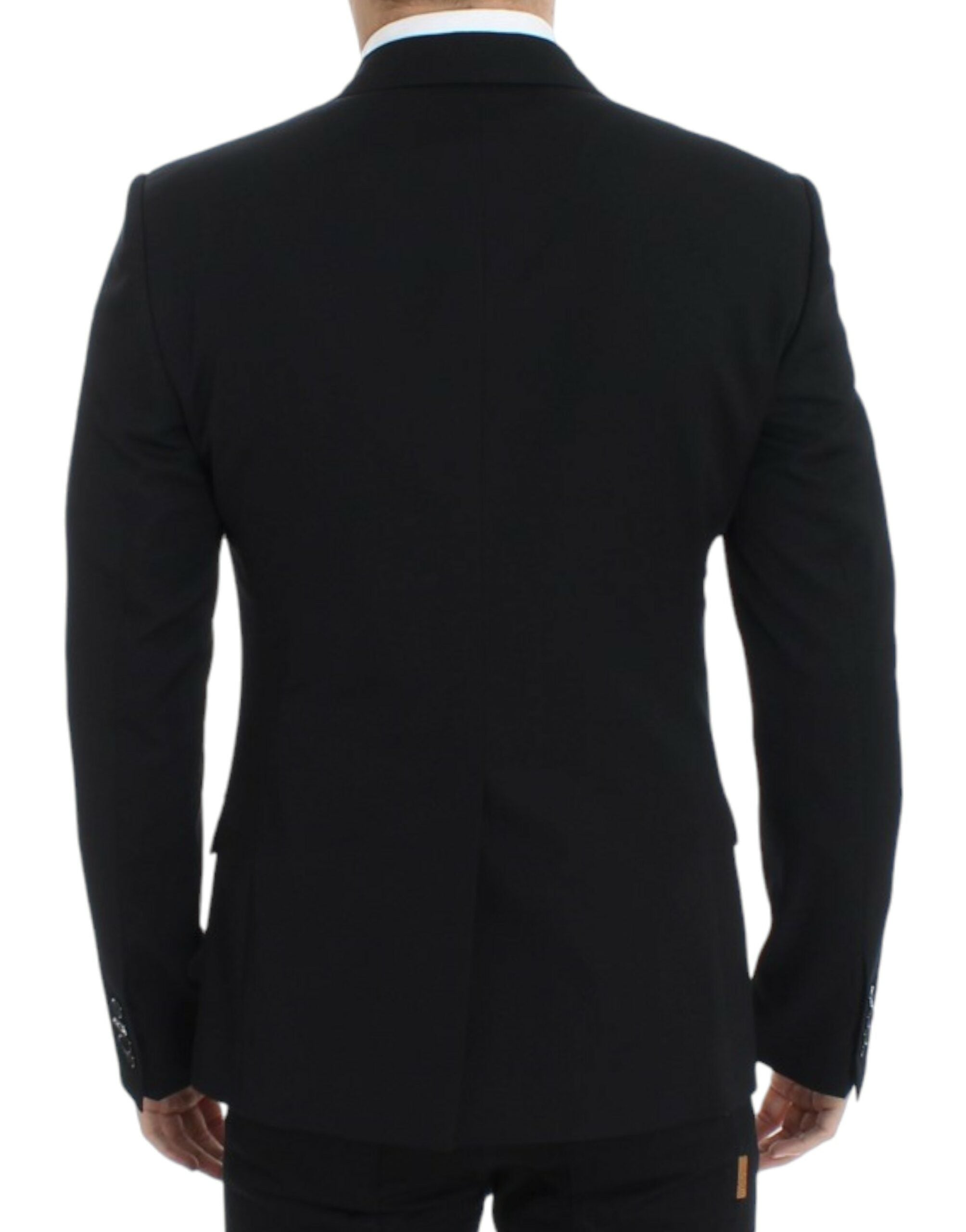 Dolce & Gabbana Black wool slim fit blazer - PreLoved & Luxe