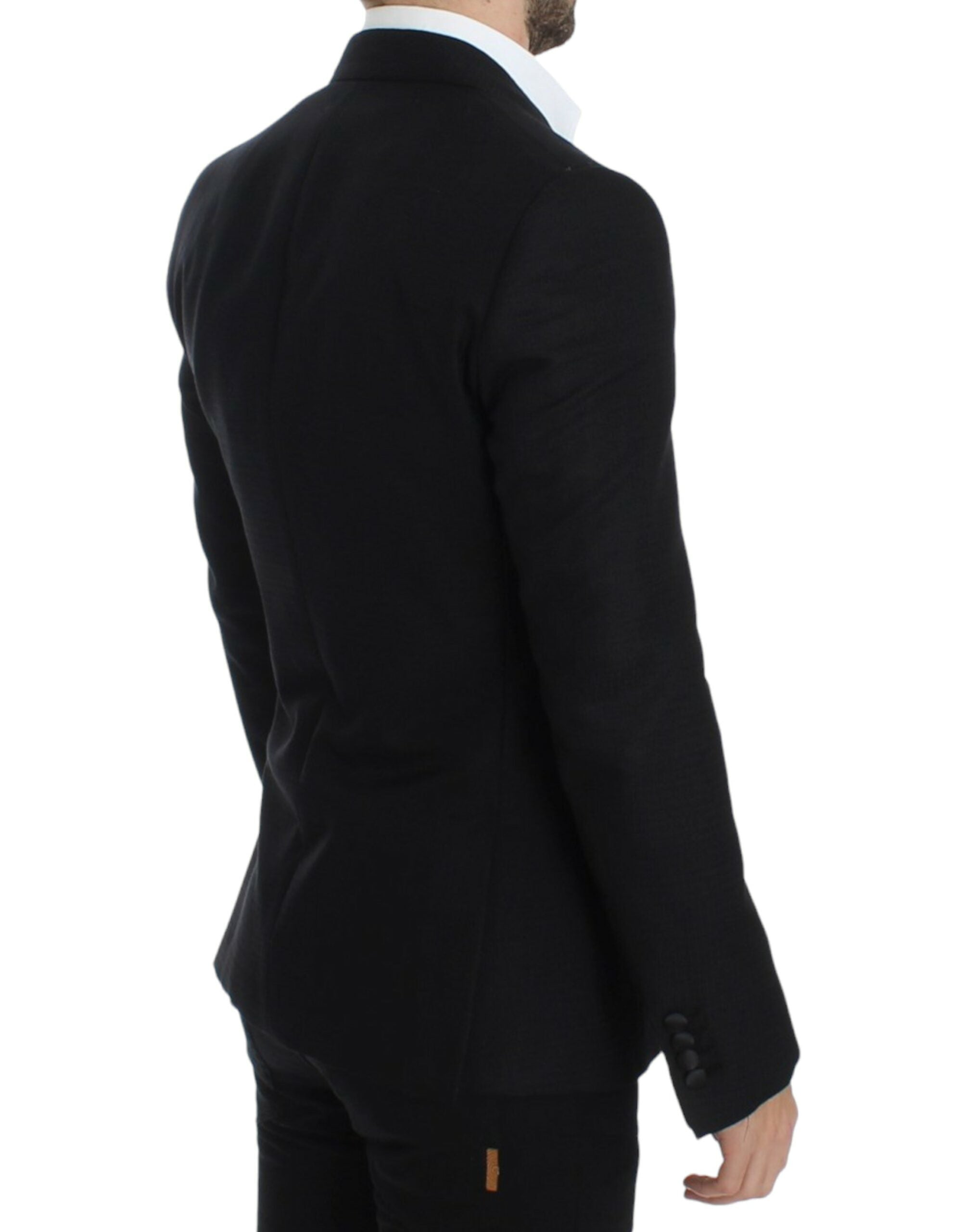 Dolce & Gabbana Black wool silk SICILIA blazer - PreLoved & Luxe