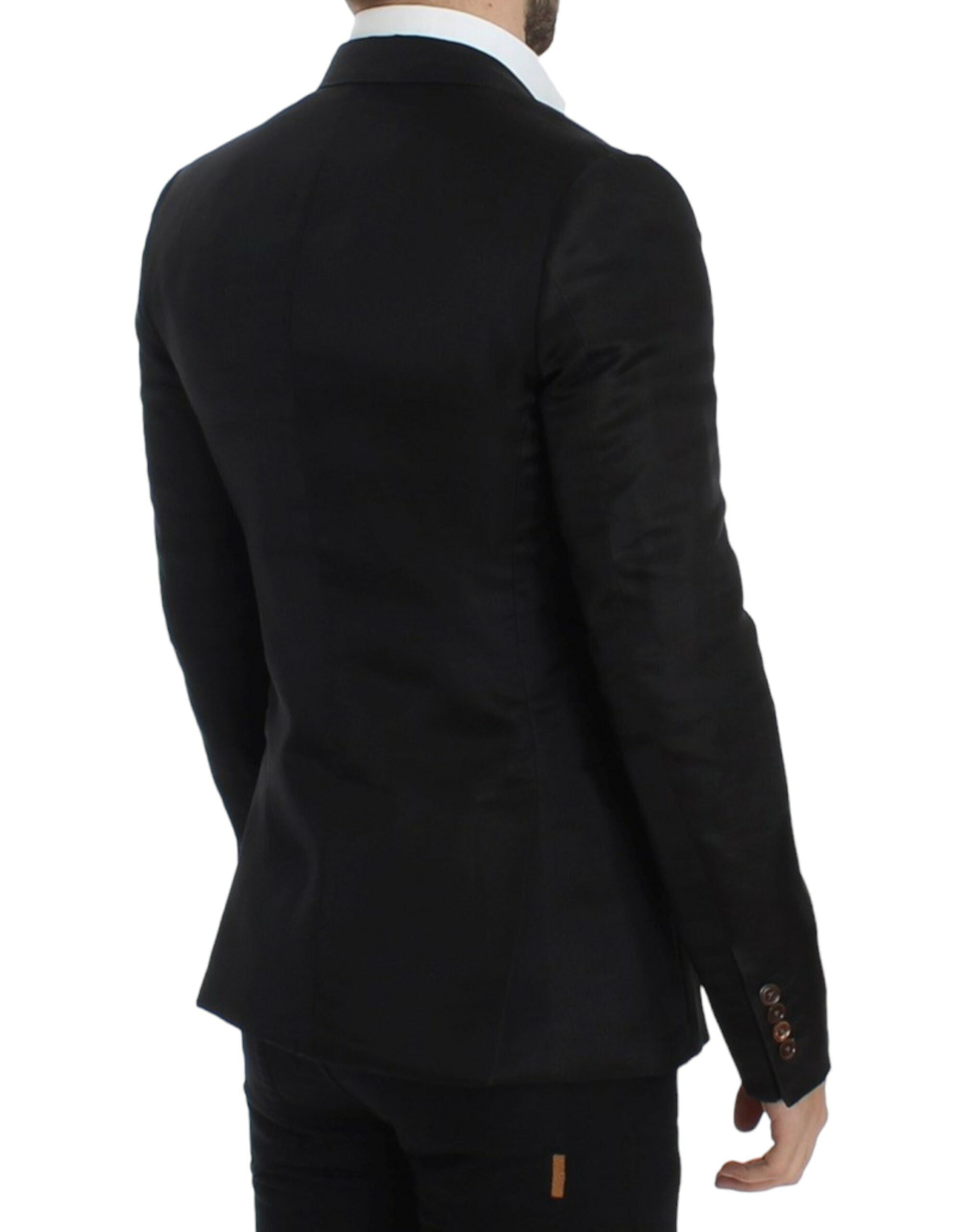 Dolce & Gabbana Black silk slim fit blazer - PreLoved & Luxe