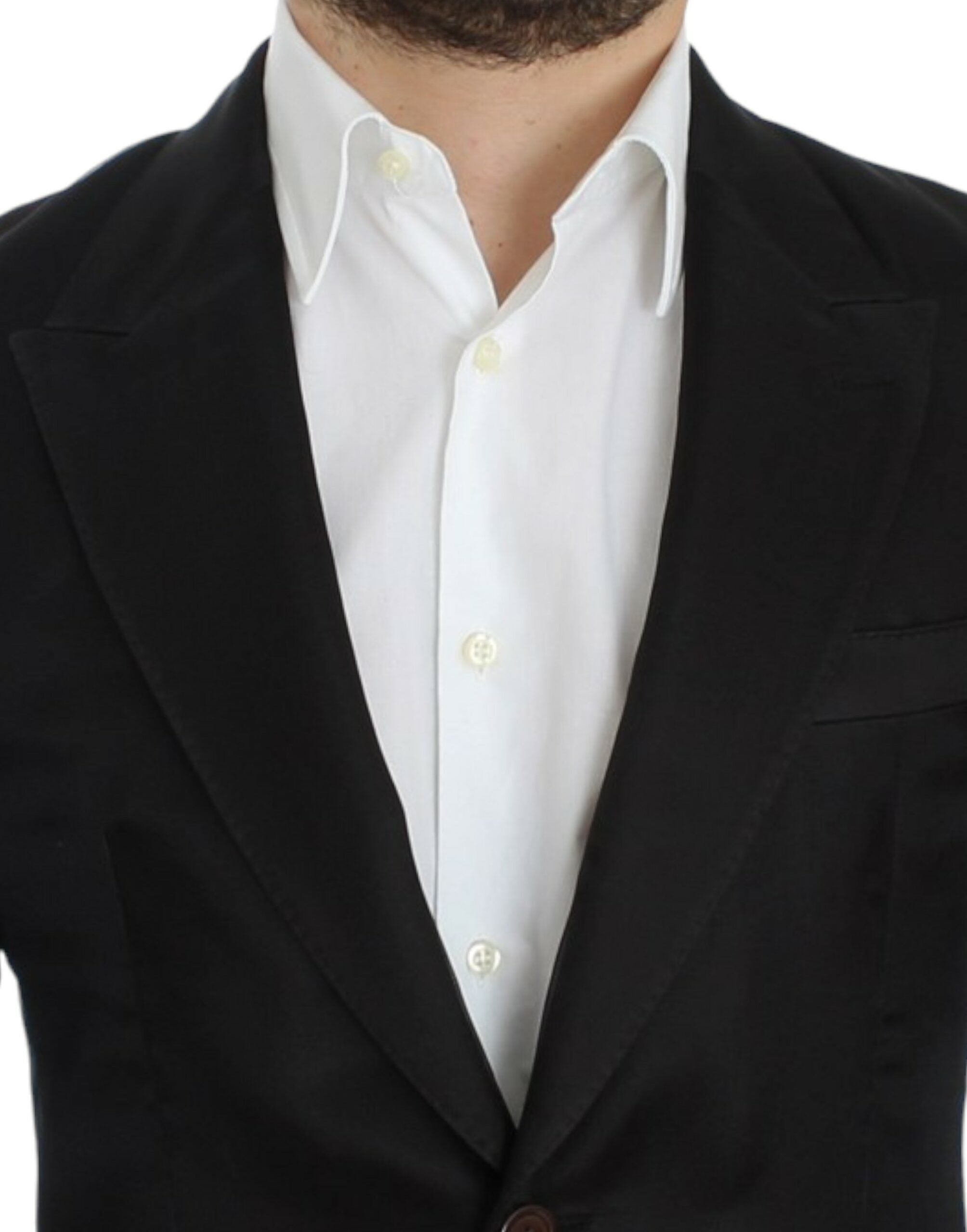 Dolce & Gabbana Black silk slim fit blazer - PreLoved & Luxe