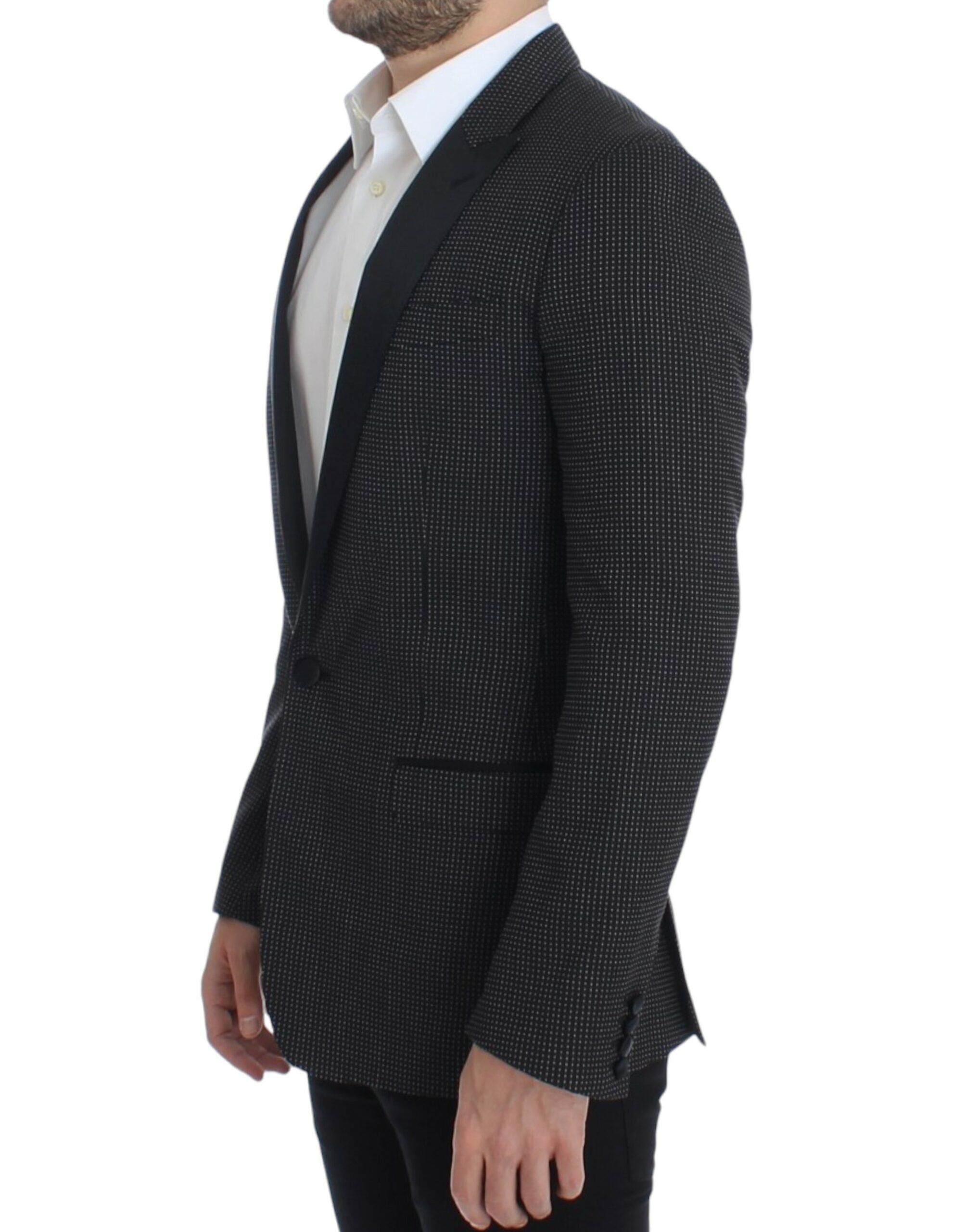 Dolce & Gabbana Black wool slim MARTINI blazer - PreLoved & Luxe