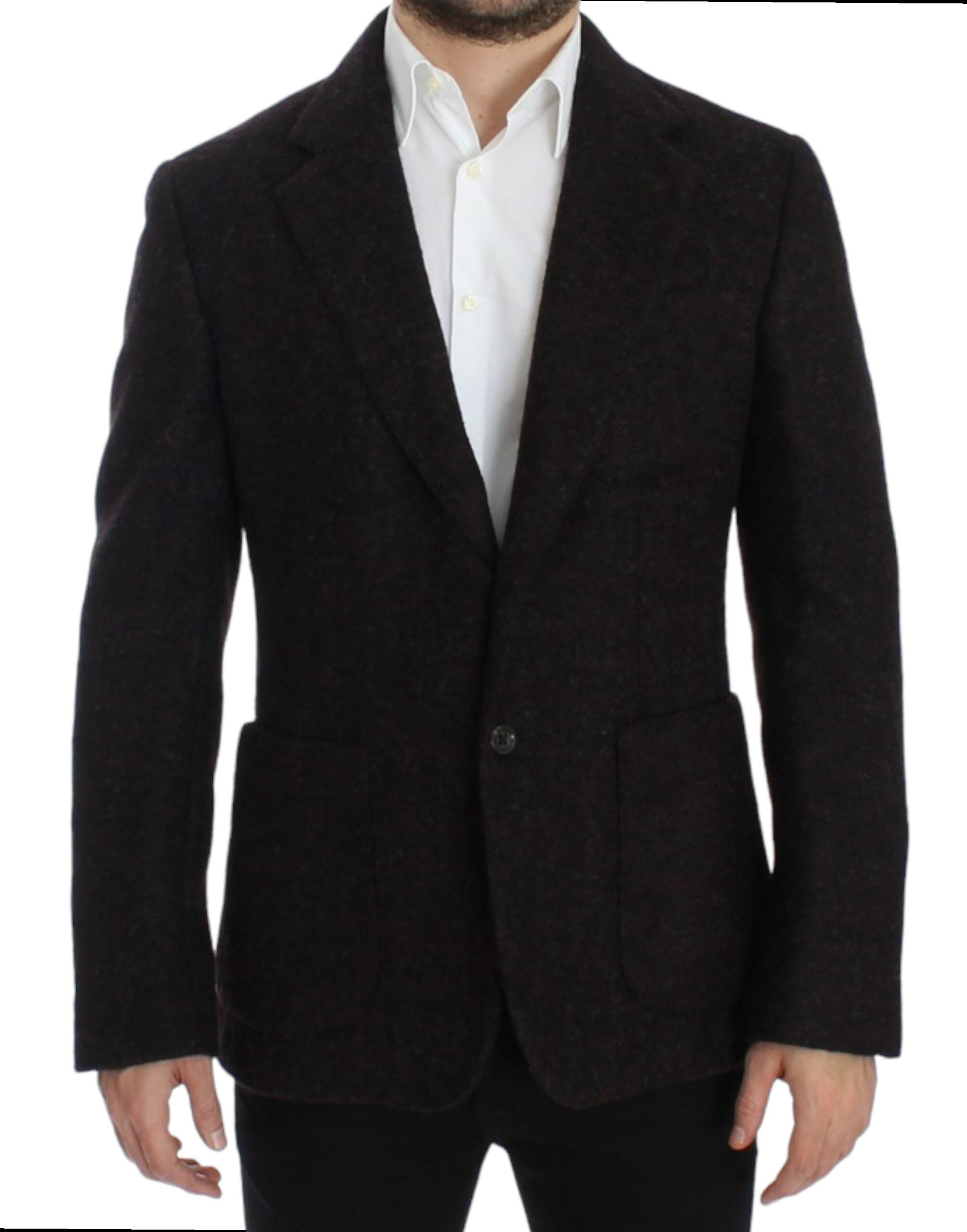 Dolce & Gabbana Bordeaux alpaga two button blazer - PreLoved & Luxe